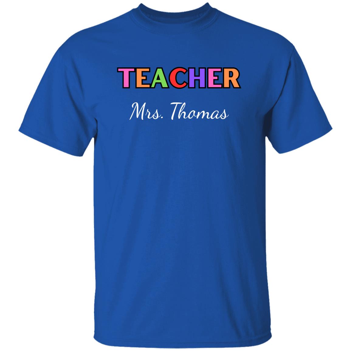 PERSONALIZED TEACHER TEE