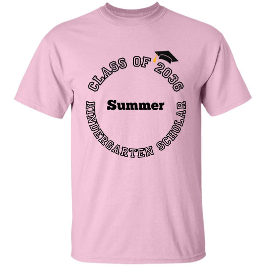 KINDERGARTEN SCHOLAR PERSONALIZED TEE | CLASS OF 2036 (YOUTH SIZES)