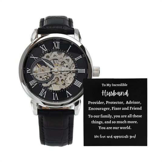 TO MY INCREDIBLE HUSBAND | OPENWORK WATCH