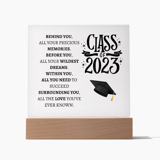 CLASS OF 2023 ACRYLIC PLAQUE